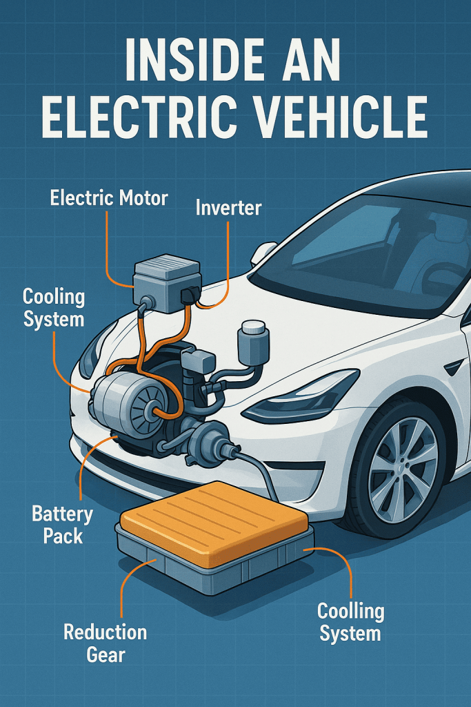What’s Inside an Electric Vehicle: A Technical Breakdown of EV Components