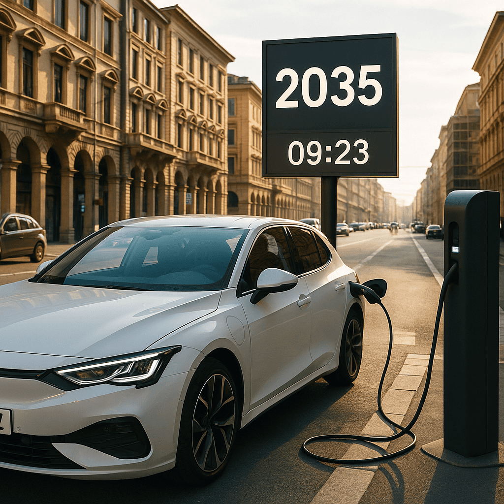 Countdown to 2035: How Europe’s Internal-Combustion Ban Is Super-Charging the EV Transition