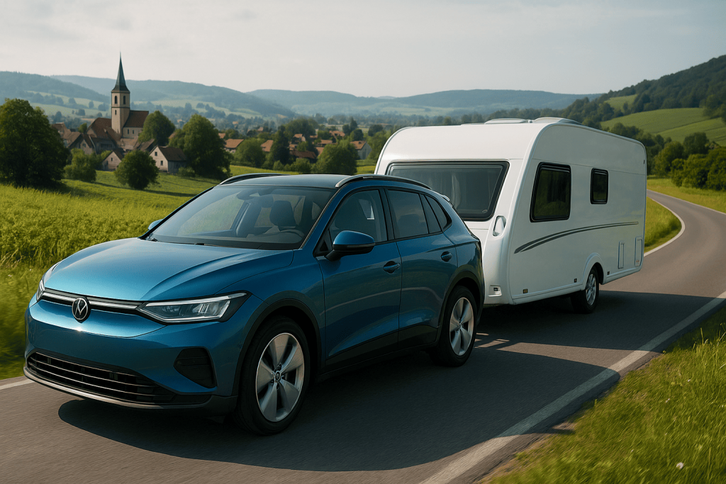 Can Your EV Tow a Trailer? Exploring Electric Vehicle Towing for Camping Across Europe