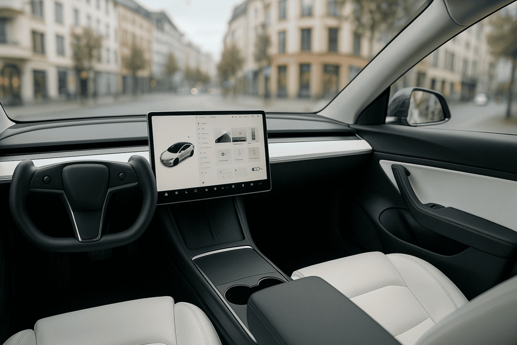 Buttonless Cabin: Tesla’s UX and Ergonomics — Minimalism vs. Habit