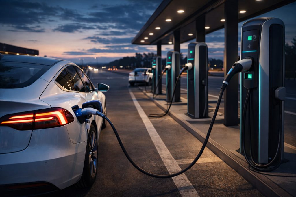 Public Charging Networks: How Not to End Up With an Empty Battery on the Road