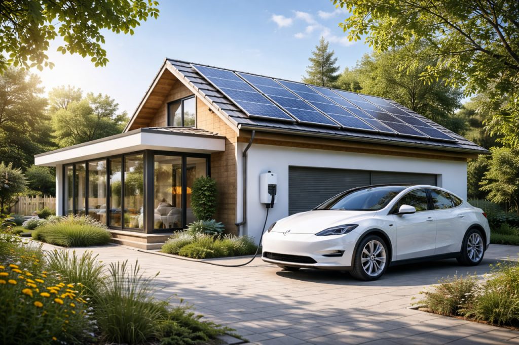 Green Electricity: How to Charge an Electric Car Using Solar Panels