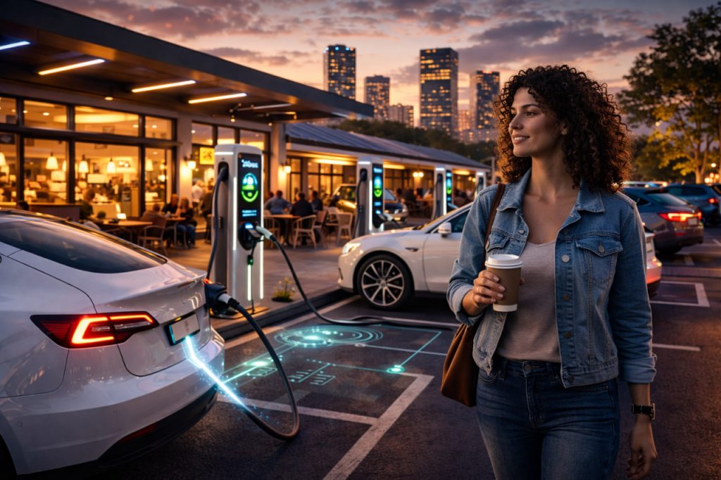 Charging Hubs of the Future: Cafés, Retail Centers, and New Business Models