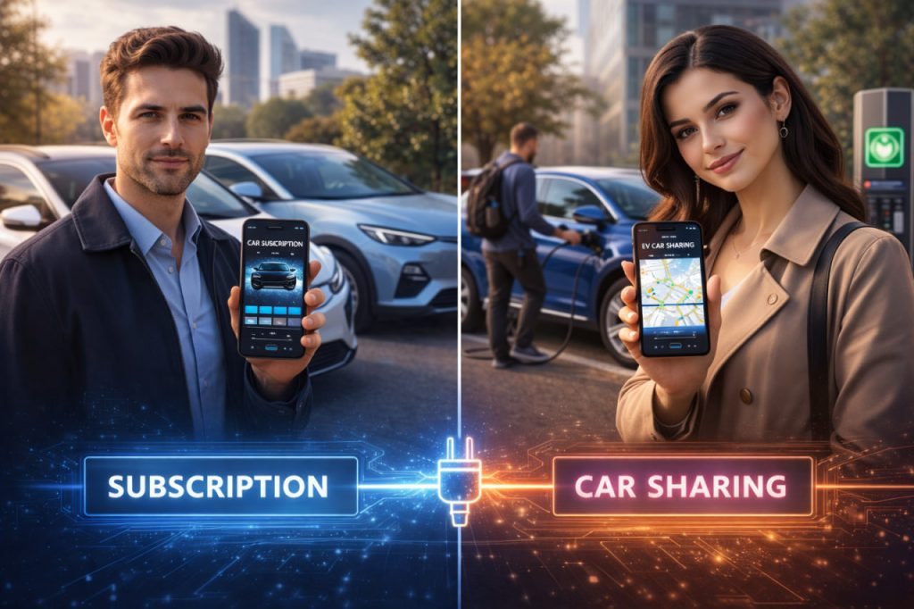 New Business Models: EV Subscriptions and Car Sharing