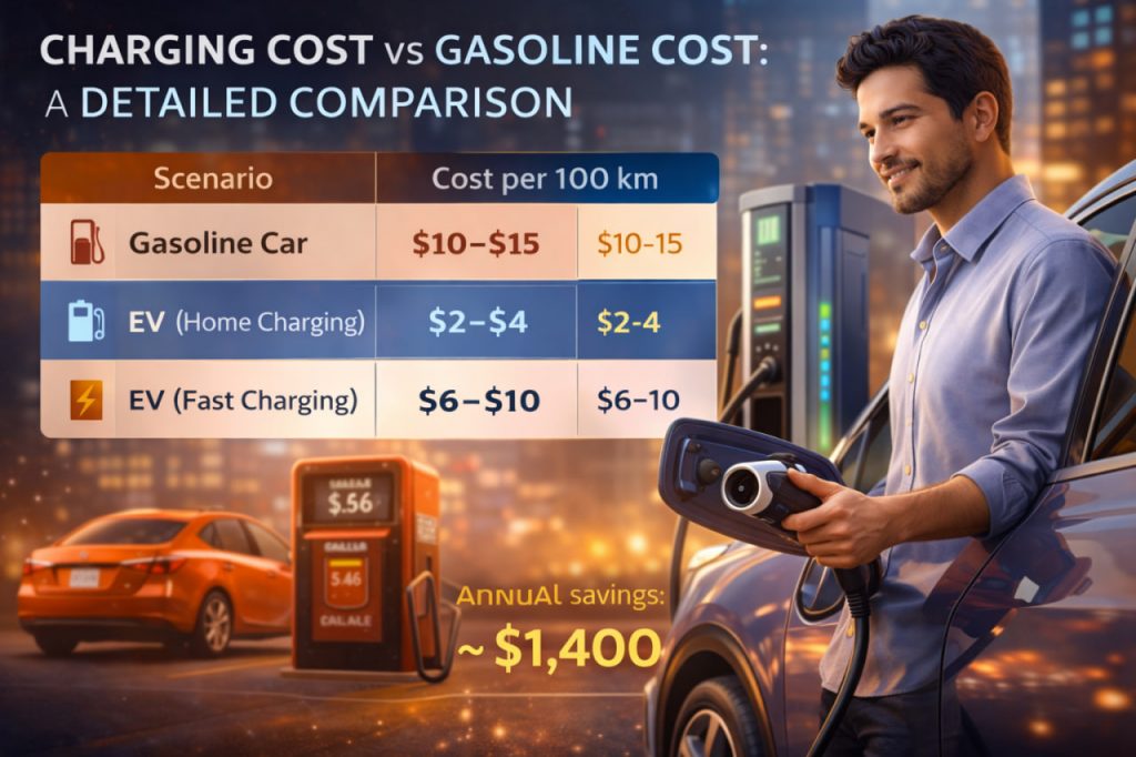 Charging Cost vs Gasoline Cost: A Detailed Comparison