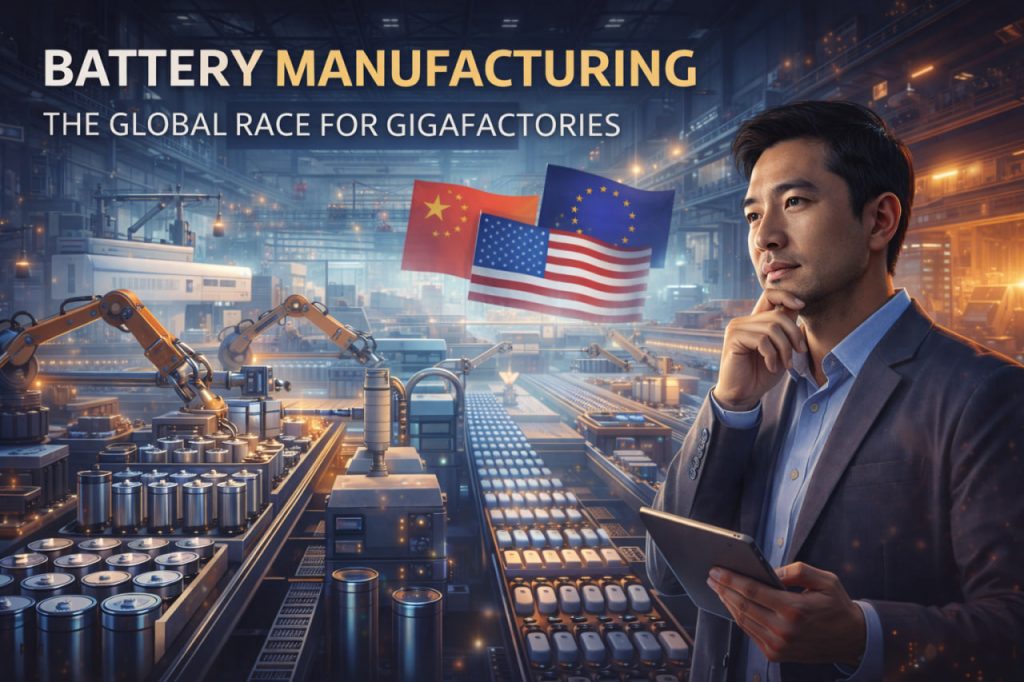 Battery Manufacturing: The Global Race for Gigafactories