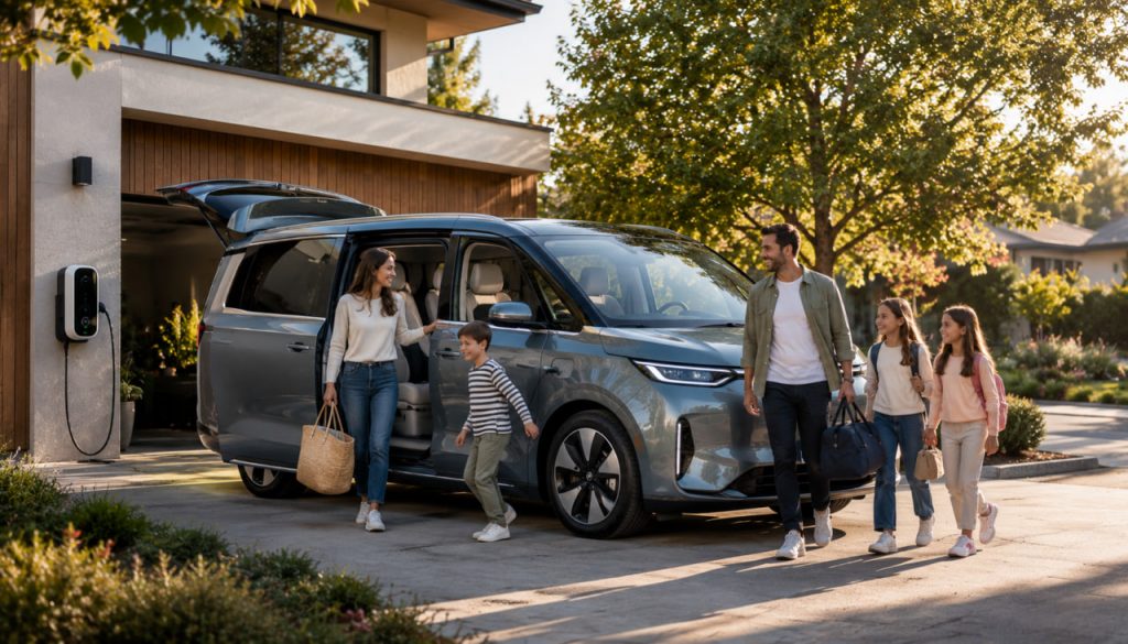 Electric Minivans: New Possibilities for Large Families