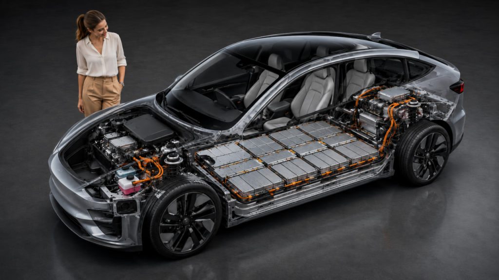 Inside an Electric Car: What Is Hidden Beneath the Luxury Interior and Bodywork?