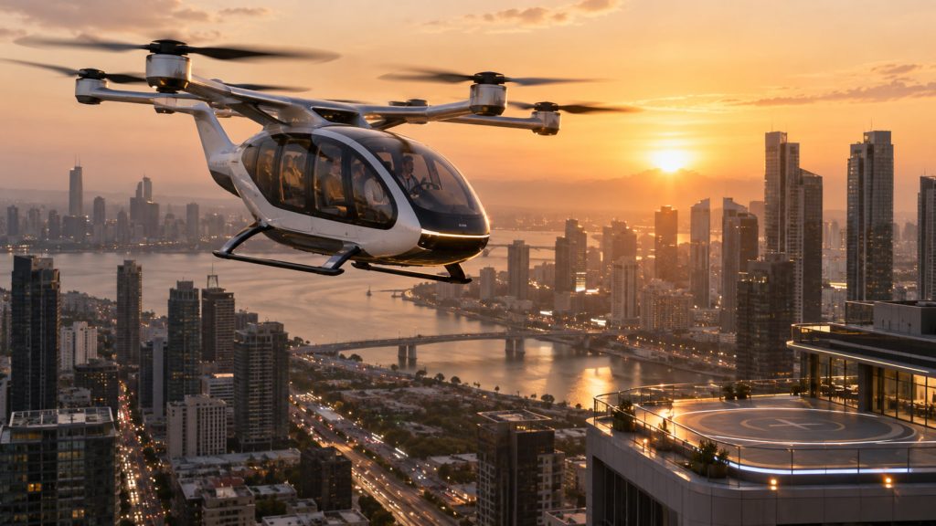 Air Taxis: How eVTOL Aircraft Could Change Urban Transportation